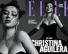 Christina Aguilera sizzles in strapless gown for Elle Mexico