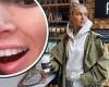 Molly Mae-Hague dons a grey tracksuit as she grabs coffee... following her ...