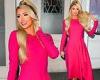 Paris Hilton is radiant in leggy pink ensemble as she steps out in NYC