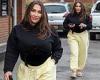Pregnant Lauren Goodger steps out for first time since announcing she is ...