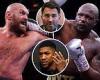 sport news Tyson Fury and Dillian Whyte's row over split sees the Gypsy King head for ...