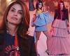 Cindy Crawford, 56, and daughter Kaia Gerber, 20, hit the runway for the ...