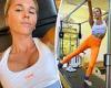 Pip Edwards shows off her incredibly toned physique as she undergoes an intense ...