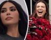 Kim Kardashian and Kendall Jenner squeal in excitement over  Kourtney's ...