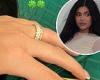 Kylie Jenner sparks marriage rumors as she wears diamond band on THAT finger