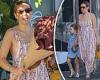 Beauty mogul Zoë Foster Blake steps out in romantic floral frock 
