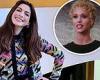 Anne Hathaway tips hat to Showgirls by joking 'It's Versayse' as she models ...