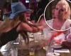 Teresa Giudice shoves cutlery and drinks across table at Margaret Josephs in ...