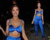 Too Hot To Handle star Nicole O'Brien flaunted her toned midriff in a satin ...