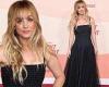 Kaley Cuoco simply stuns in a black dress for the season two premiere of The ...
