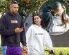 Nick Kyrgios and girlfriend Costeen Hatzi put on a loved-up display