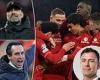 sport news CHRIS SUTTON: Three reasons why Liverpool's Champions League clash with ...