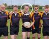 Leader of the pack! Seven sons scrum down with dad for final rugby game as he ...