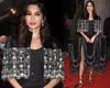Met Gala 2022: Gemma Chan wears bizarre black and silver structural dress with ...