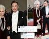 Elon Musk steps out on the Met Gala red carpet with his model mom Maye