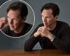 Benedict Cumberbatch cuts a handsome figure as he models designer watch for ...