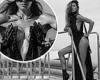 Gisele Bundchen bares cleavage and shows off sculpted legs in poolside V ...