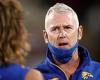 sport news West Coast's covid chaos explodes as coach Adam Simpson is forced to miss Lions ...