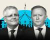 Live: Scott Morrison and Anthony Albanese face off in second leaders' debate