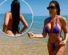 Sunday 8 May 2022 12:11 PM Chloe Ferry shows off her assets in a skimpy bikini after fans accused her of ... trends now