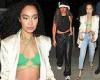 Sunday 8 May 2022 12:56 PM Leigh-Anne Pinnock flashes her toned midriff while enjoying a boozy night out ... trends now
