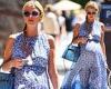 Tuesday 10 May 2022 07:50 PM Nicky Hilton looks very pregnant in blue dress trends now