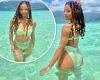 Wednesday 11 May 2022 05:53 PM Halle Bailey channels her Little Mermaid character Ariel in green bikini during ... trends now
