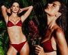Thursday 12 May 2022 12:47 AM Alessandra Ambrosio showcases chiseled figure in wine red bikini from her own ... trends now