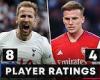 sport news PLAYER RATINGS: Harry Kane shines for Tottenham but Rob Holding's red was a ... trends now