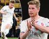 sport news Kevin De Bruyne insists he 'should have scored FIVE' goals after netting four ... trends now