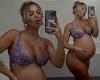 Friday 13 May 2022 12:02 AM Pregnant Tammy Hembrow showcases her huge baby bump in lingerie trends now