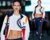 Friday 13 May 2022 08:44 AM Amelia Hamlin shows off  ripped abs in retro athleisure at Michael Kors x ... trends now