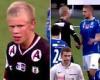 sport news Footage from Erling Haaland's debut for Bryne as a 15-year-old shows he was ... trends now
