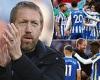 sport news Graham Potter jokes he acted like 'a bit of an idiot' after Brighton beat ... trends now