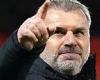 sport news Postecoglou reveals he's been in touch with superstar Celtic fans after ... trends now