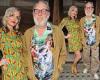 Saturday 14 May 2022 02:22 AM Vic Reeves and wife Nancy Sorrell catch the eye in colourful attire at his art ... trends now