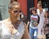 Sunday 15 May 2022 06:34 PM Jennifer Lopez cuts a fashionable figure in flowing white gown as she steps out ... trends now