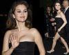 Sunday 15 May 2022 10:37 AM Selena Gomez puts on a leggy display in figure-hugging black dress as she ... trends now