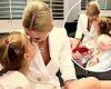 Monday 16 May 2022 11:40 AM Nadiya Bychkova rubs noses with her daughter, Mila, five, in an adorable ... trends now