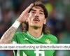 sport news Hector Bellerin cries after last Real Betis home game as team-mates beg for ... trends now
