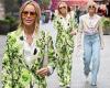 Monday 16 May 2022 01:37 PM Amanda Holden stands out in leaf-print suit alongside chic  Ashley Roberts at ... trends now