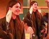 Tuesday 17 May 2022 08:13 AM Kendall Jenner bundles up in an oversized black leather jacket as she attends a ... trends now