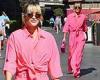 Tuesday 17 May 2022 11:13 AM Ashley Roberts dons a bright pink co-ord as she departs the Heart FM studios trends now