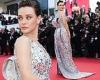 Tuesday 17 May 2022 08:31 PM Katherine Langford dazzles in a plunging silver sequinned gown at the Cannes ... trends now