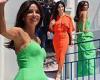 Wednesday 18 May 2022 02:13 PM Eva Longoria puts on an eye-catching display in a vibrant green corset in Cannes trends now