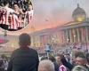 sport news Sunderland fans take over Trafalgar Square with over 40,000 supporters set to ... trends now