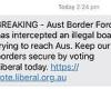 Saturday 21 May 2022 08:04 AM Australia election 2022: Liberal text about asylum seeker boats rocks final ... trends now