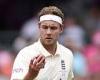 sport news STUART BROAD:  I just want to make a positive impact on the new England as soon ... trends now