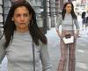 Tuesday 24 May 2022 03:34 AM Katie Holmes keeps things casual chic in a grey turtleneck and plaid pants ... trends now
