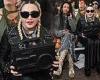 Tuesday 24 May 2022 09:16 PM Madonna, 63, displays her taut visage and dons a quirky ensemble at fashion show trends now